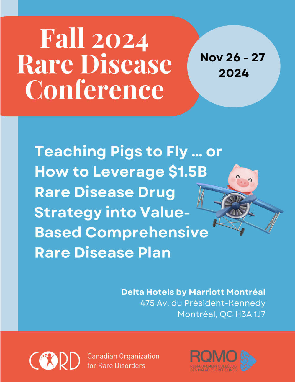 Fall 2024 Rare Disease Conference poster